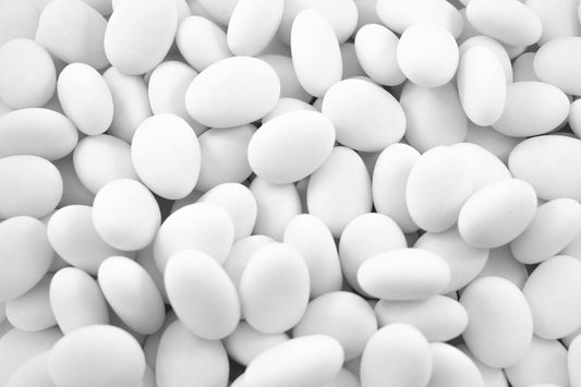 White Sugared Almonds