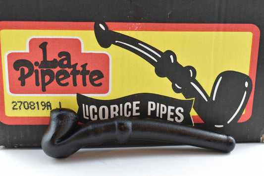 Bonbon pipe à la réglisse noire