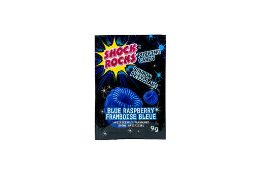 Shock Rocks Blue Raspberry Candy 9g