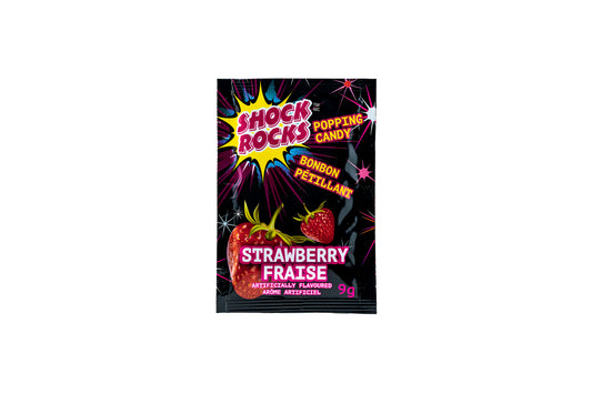 Shock Rocks Strawberry Candy 9g