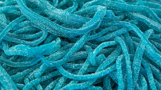 Sour Blue Raspberry Licorice Laces