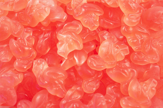 Strawberry Flamingo gummies