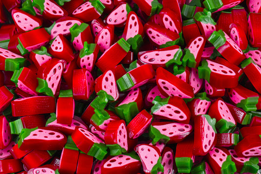 Strawberry wedges
