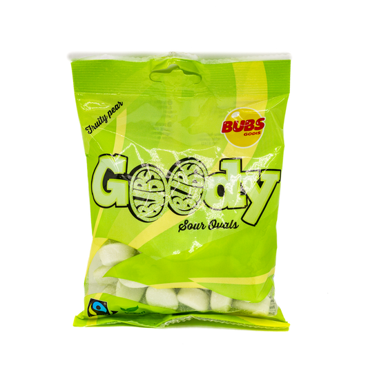 Bubs Sour Pear Ovals 90g