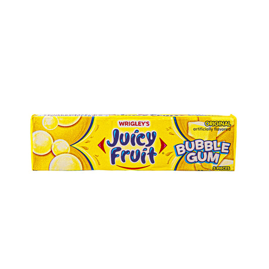 Juicy Fruit Original Bubble Gum 5 pieces