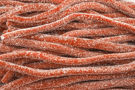Jumbo Sour Strawberry Filled Licorices