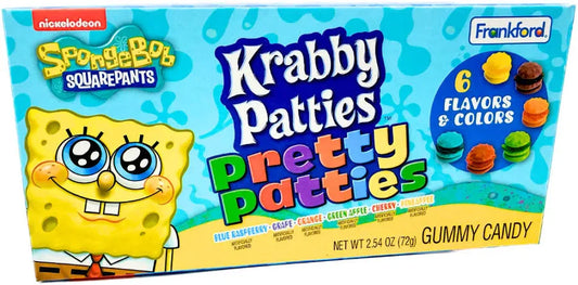 Krabby Patties Pretty Patties 72g
