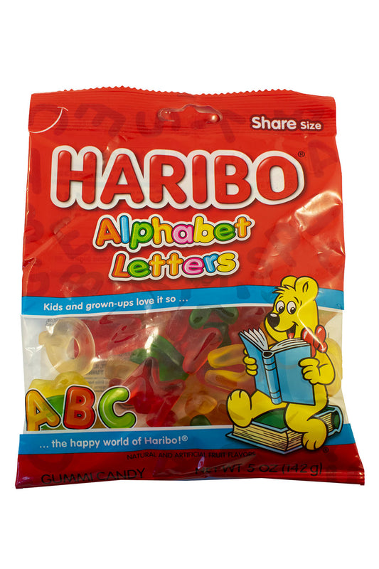 Haribo Alphabet Letters 142g