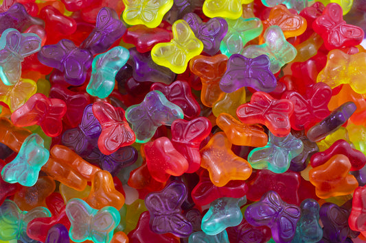 Mini Gummi Butterflies