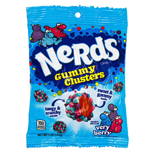 Nerds Gummy Cluster Very Berry Candies 141g