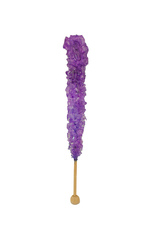 Grape Rock Candy Stick