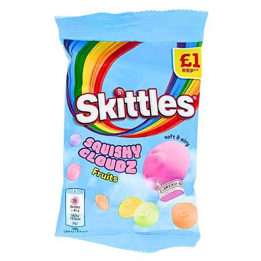 Bonbons Skittles Squishy Cloudz 70g