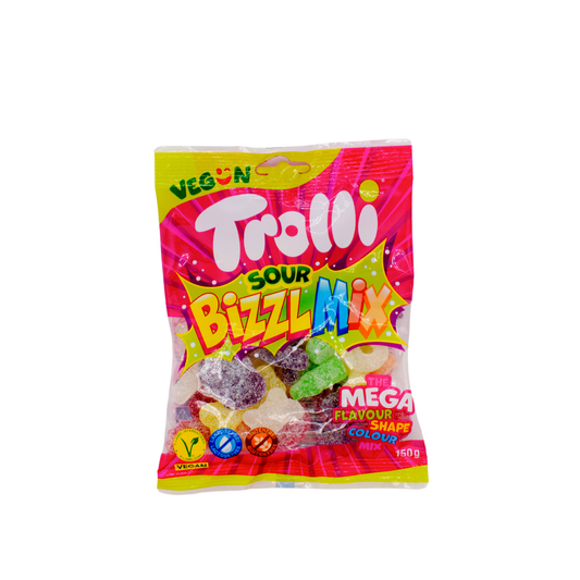 Vegan sour Bizzl candies 150g