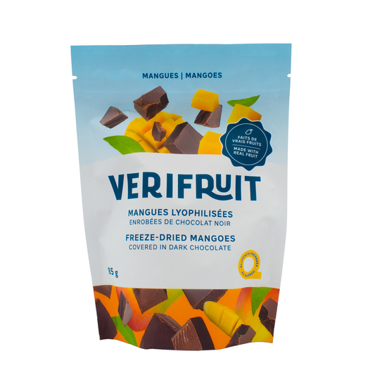 Freeze-dried mangoes dark chocolate 85g