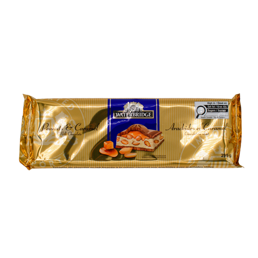 Waterbridge Peanuts and Caramel Milk Chocolate 295g
