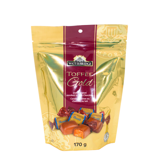 Waterbridge Soft Caramel enrobed in Milk Chocolate 170g
