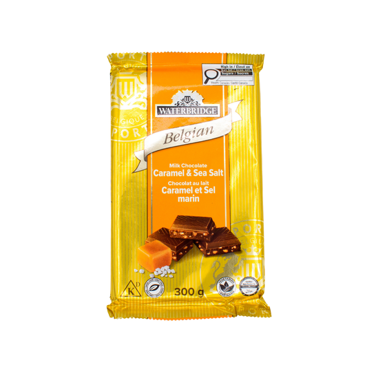 Belgian caramel & sea salt 300g